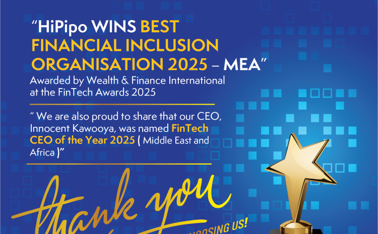  HiPipo Crowned Best Financial Inclusion Organisation 2025 in the Middle East and Africa
